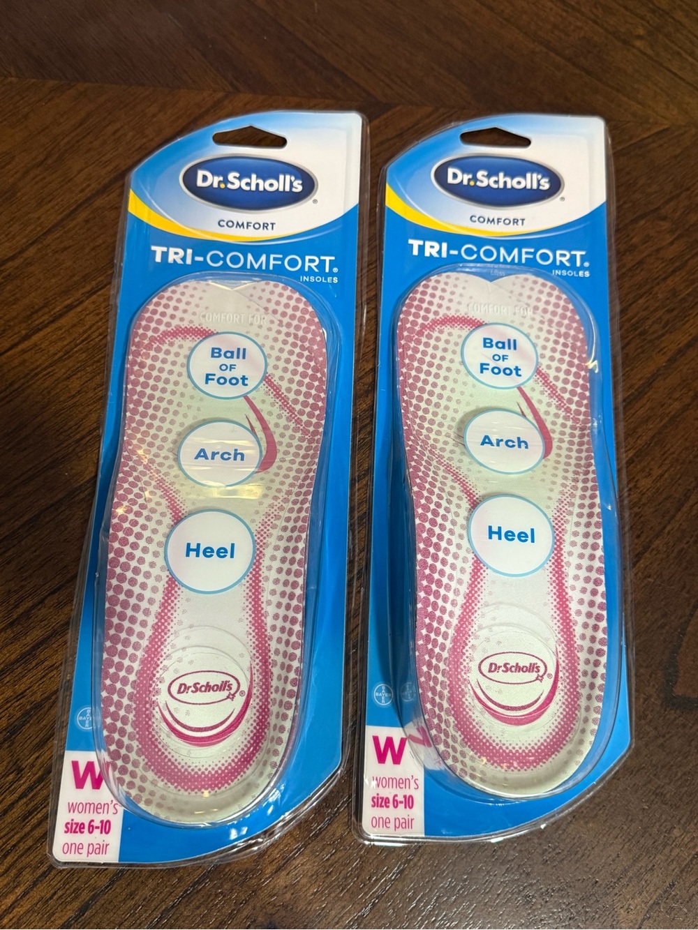 Dr. Scholl's Blue Comfort Insoles Duo Pack